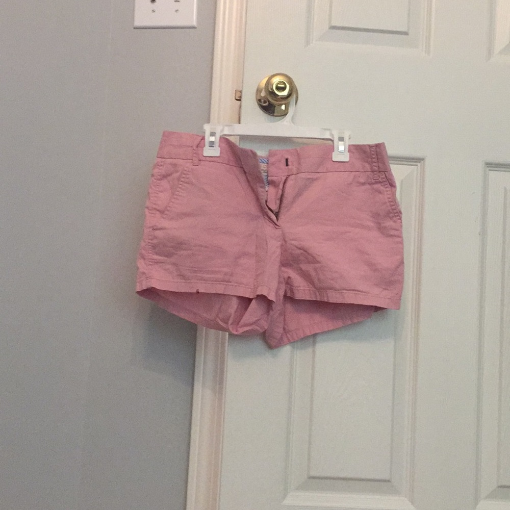 Super cute pink J.Crew shorts
